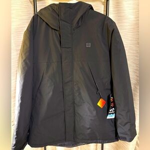 BILLABONG Men's EXPEDITION Snow Jacket - BLK - Size XL - NWT LAST ONE LEFT